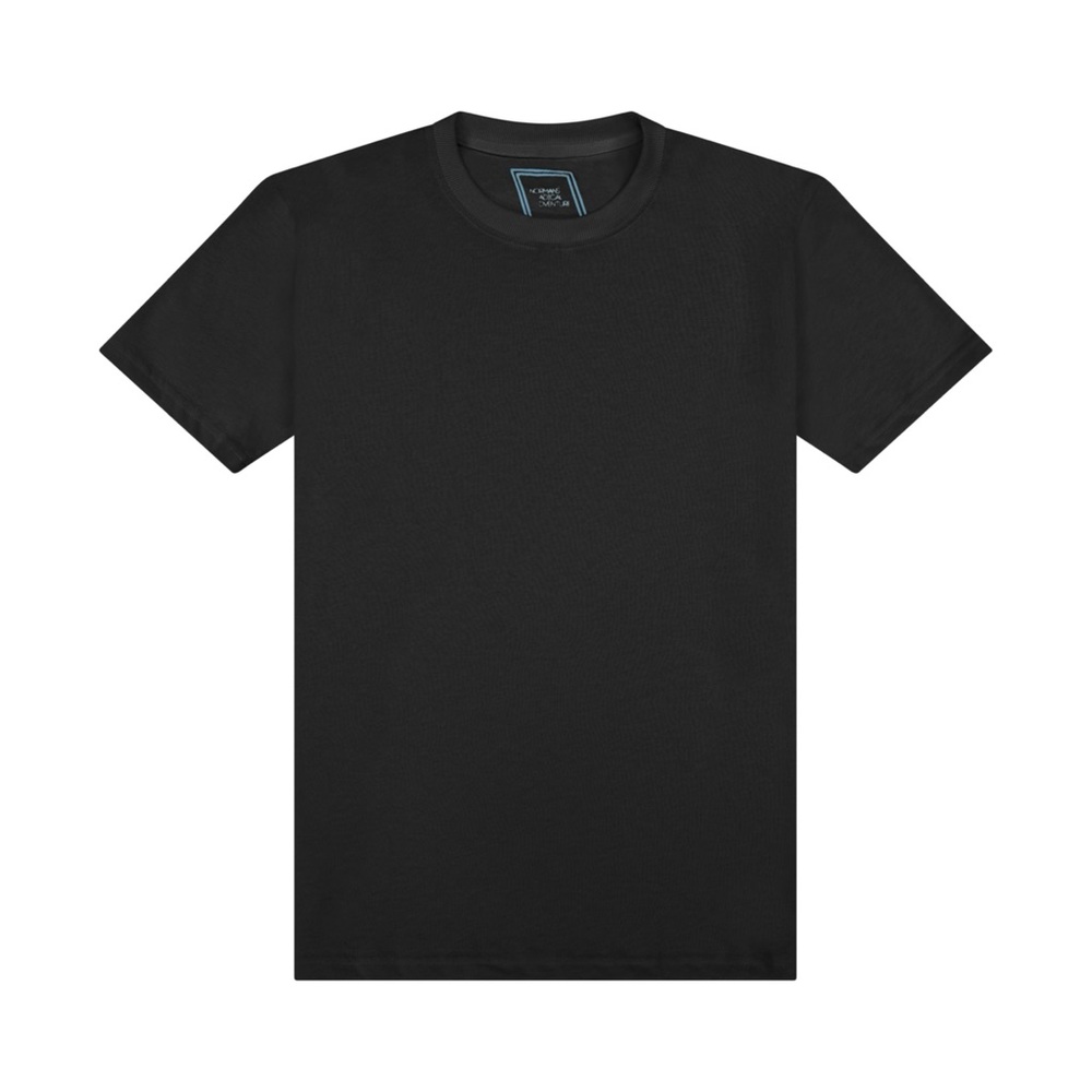 NWT 2/$12 3/$14 Black T Shirt, Los Angeles made cotton blank, mens standard fit